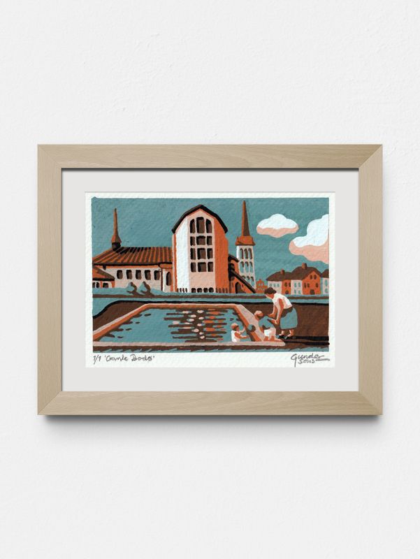 &quot;Gamle Bodø&quot; - Original