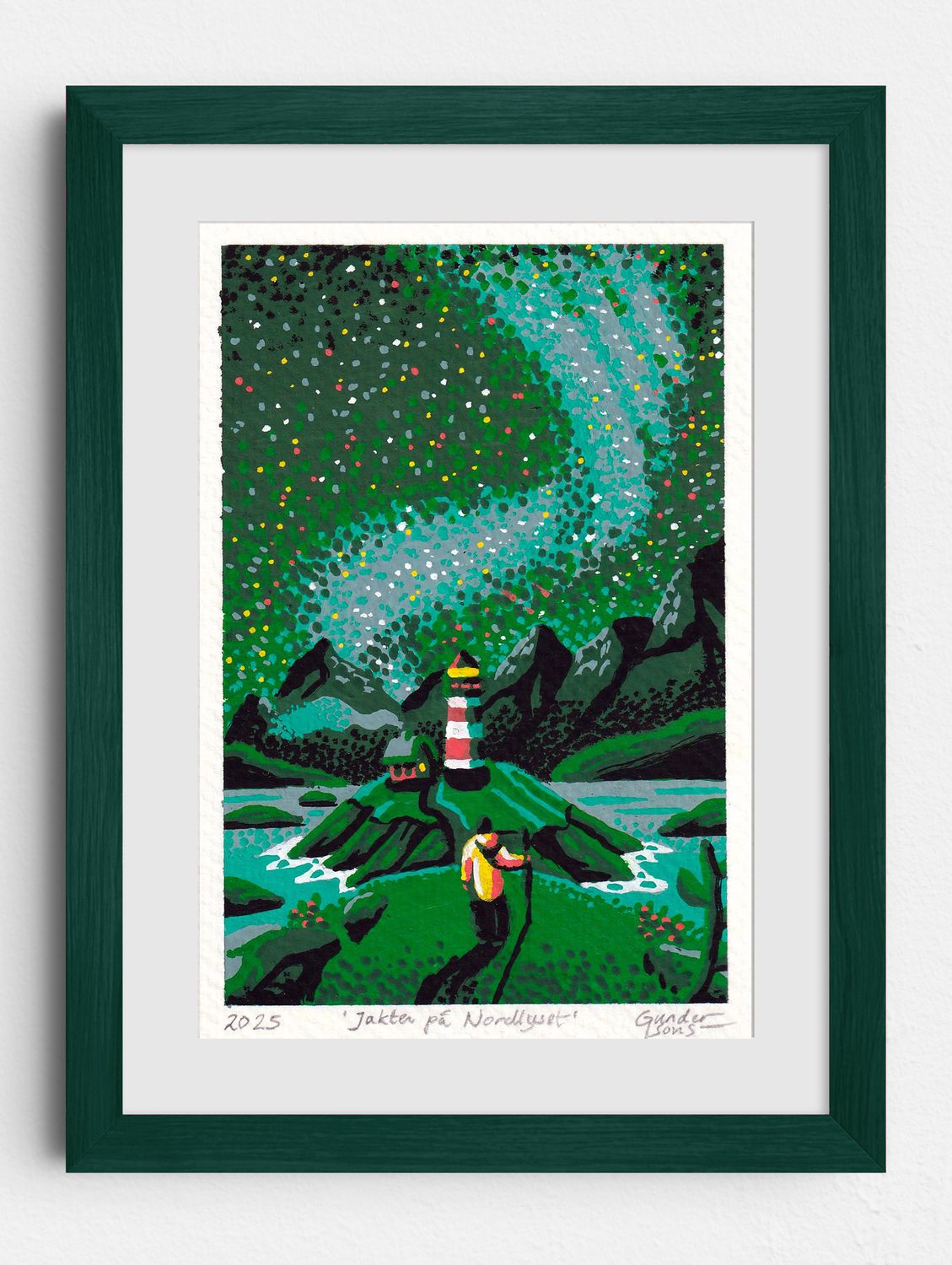 &quot;Chasing Northern Lights&quot; - Original