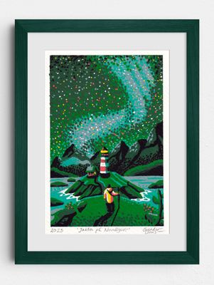 &quot;Chasing Northern Lights&quot; - Original