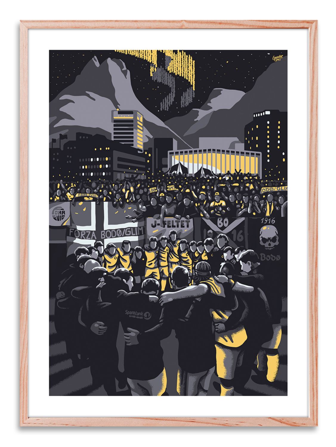 Nord-Norges Stolthet - Design poster