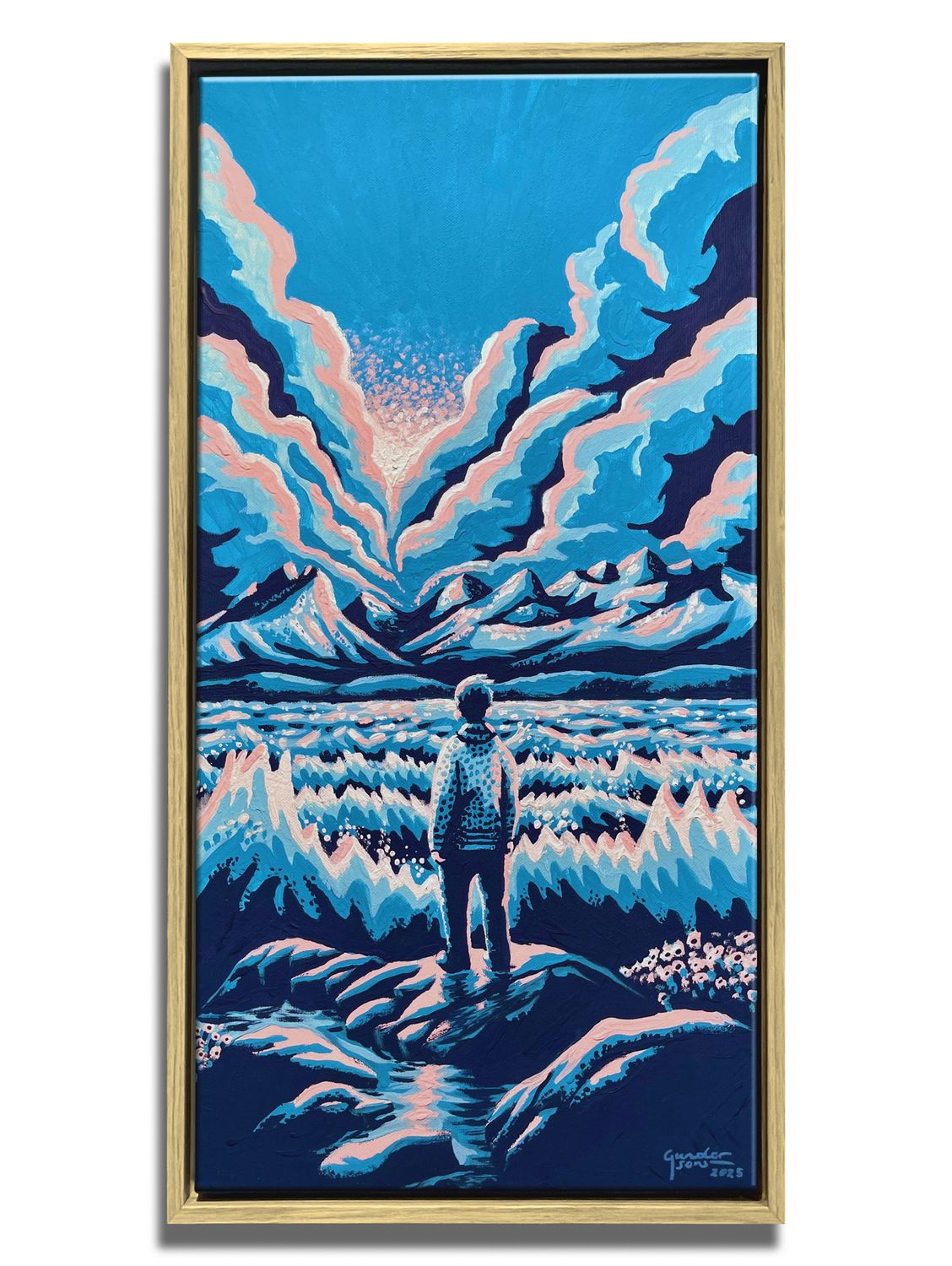 &quot;Der æ må vær&quot; - Original painting