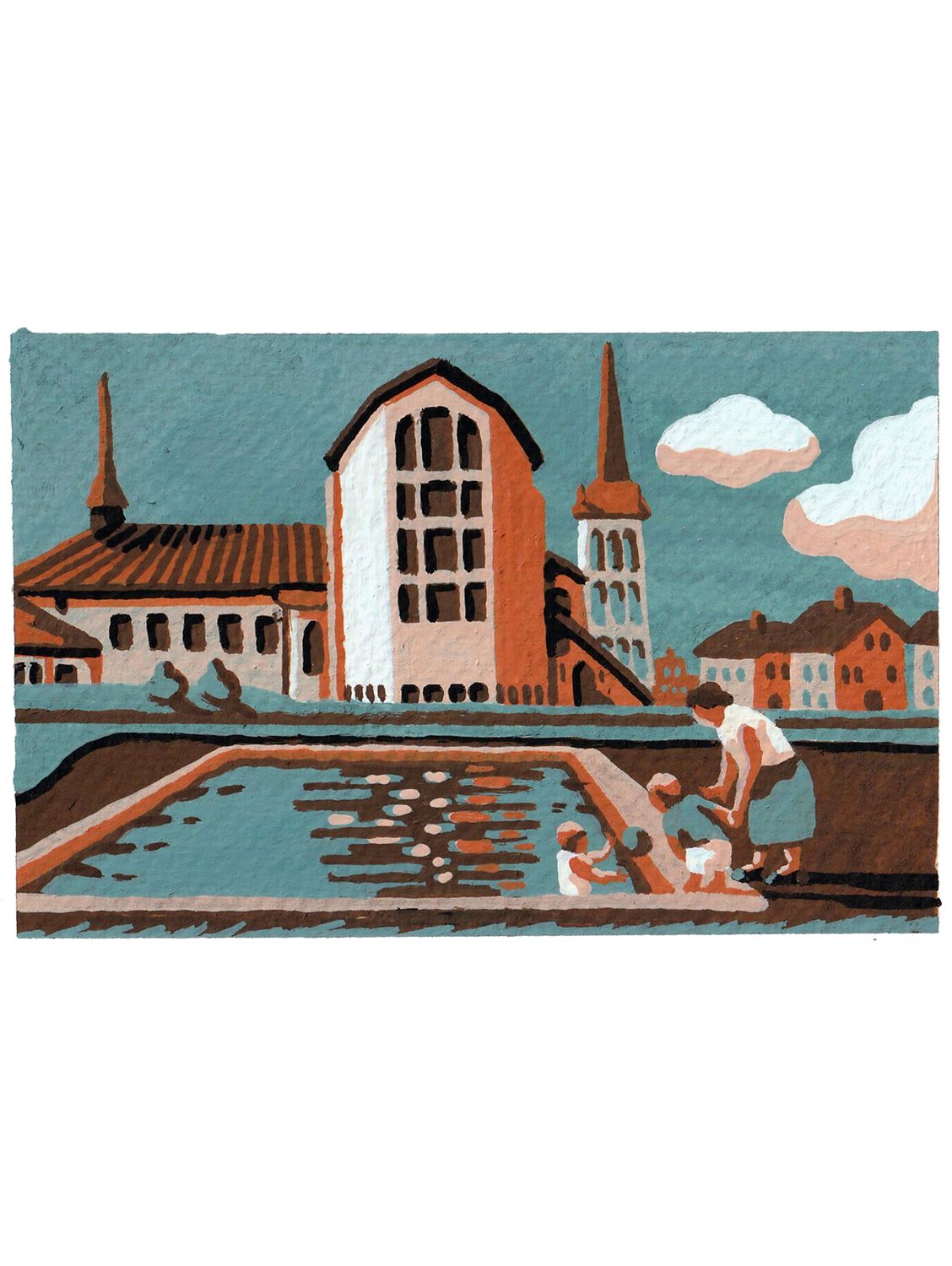 &quot;Gamle Bodø&quot; - Original