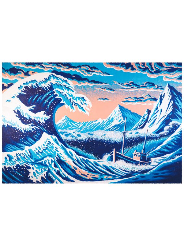 "The Great Wave in The North"