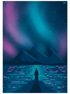 &quot;Aurora&quot; - Unummerert trykk