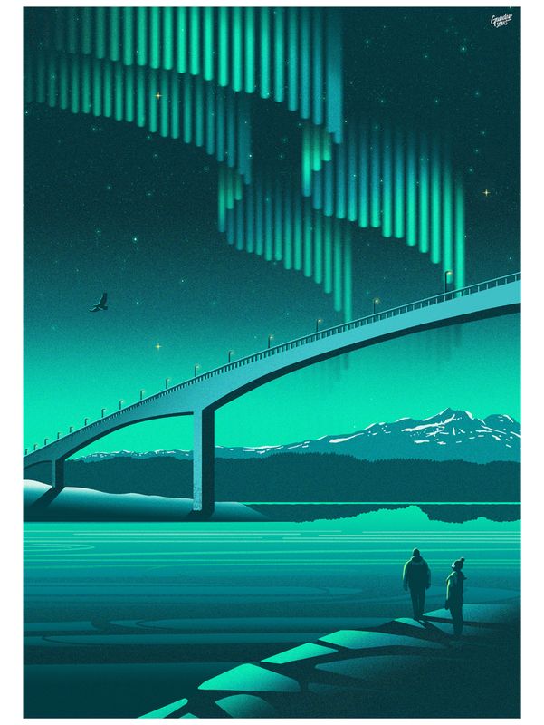 Saltstraumen - Design poster