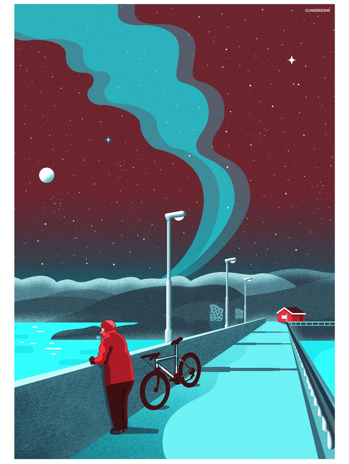&quot;The Breakwater&quot; - Design poster