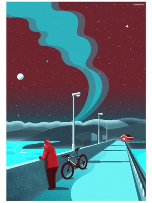 &quot;The Breakwater&quot; - Design poster