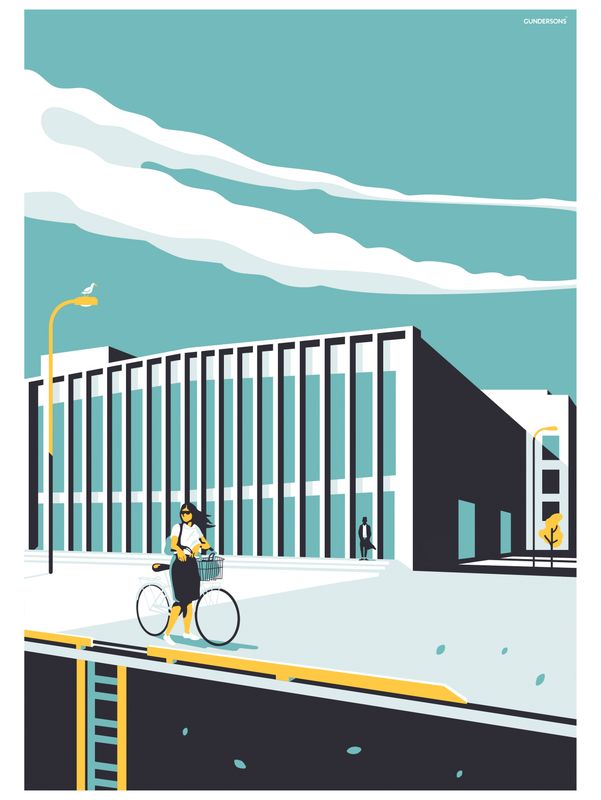 &quot;Northern Wind&quot; - Design poster