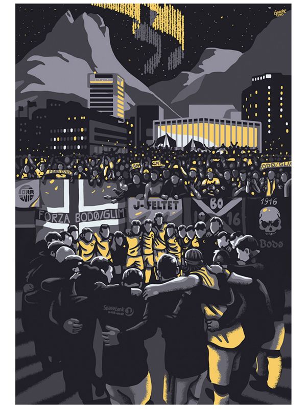 Nord-Norges Stolthet - Design poster