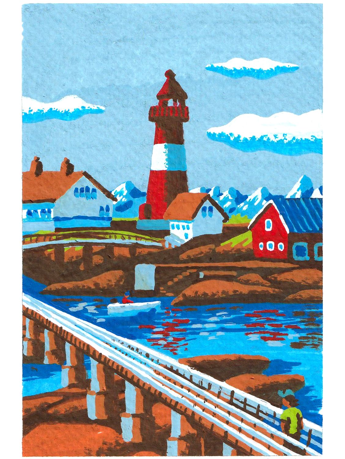 &quot;Tranøy Fyr&quot; - Original