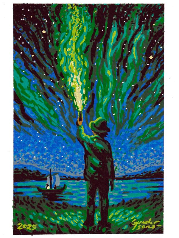 &quot;Hope in the dark&quot; - Original