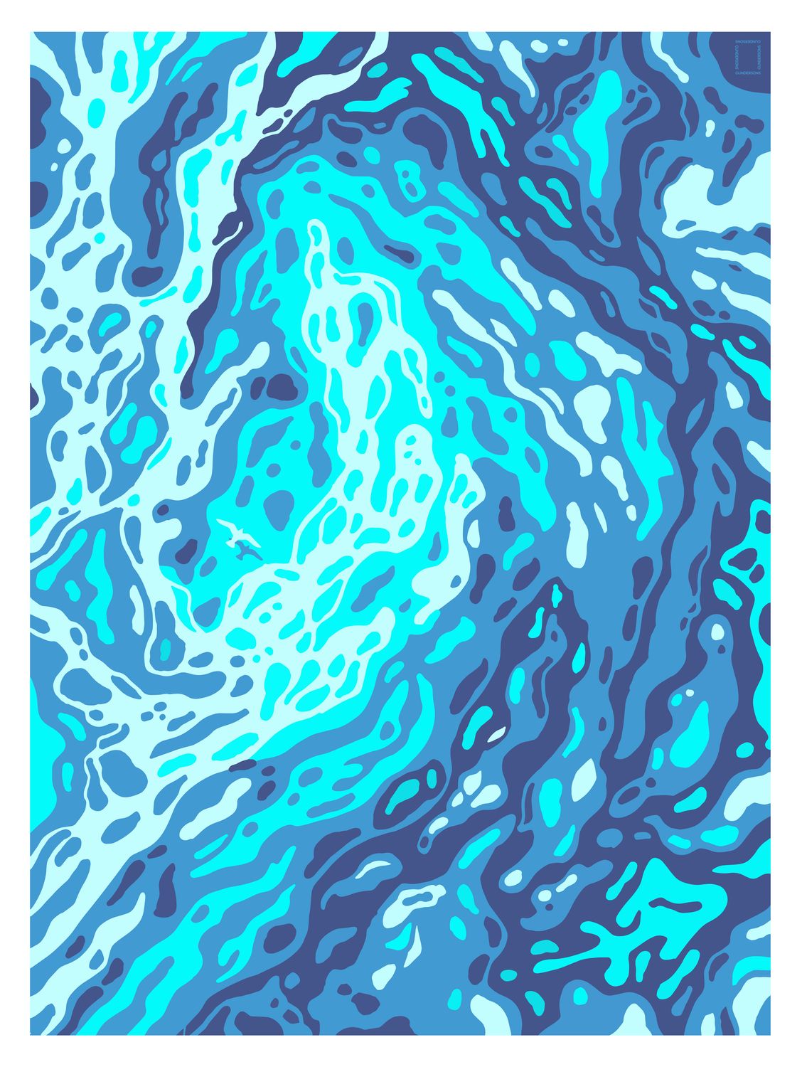 &quot;World´s strongest maelstrom&quot; - Design poster