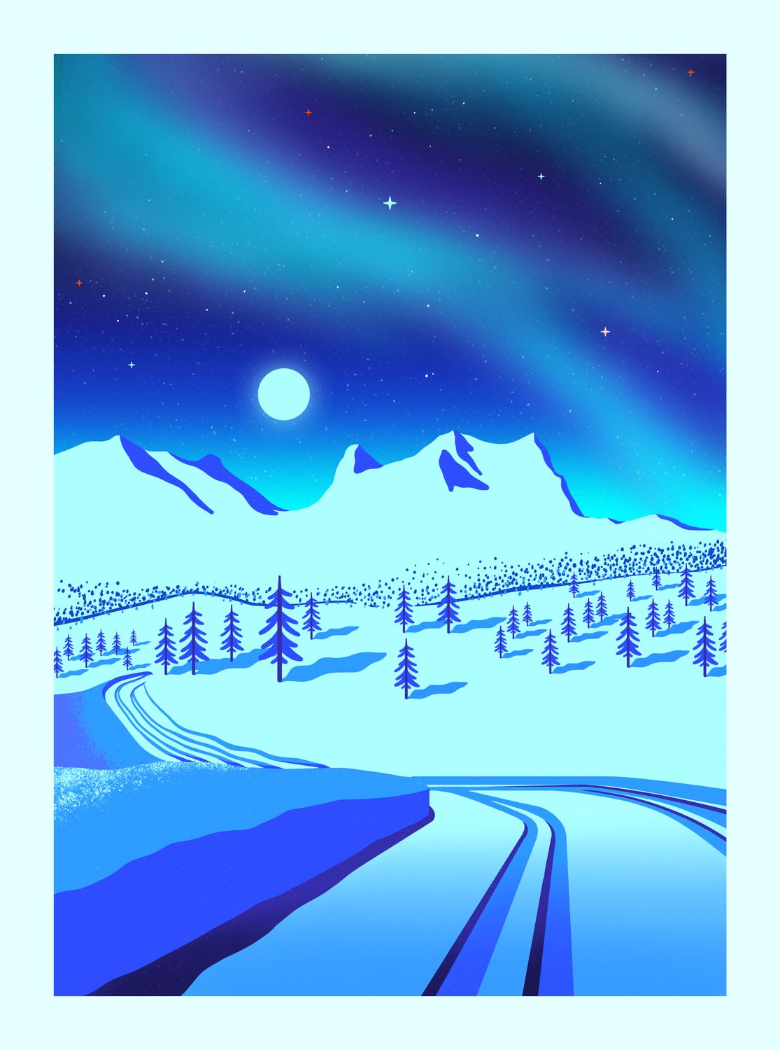 &quot;Korsviktinden moonlight&quot;