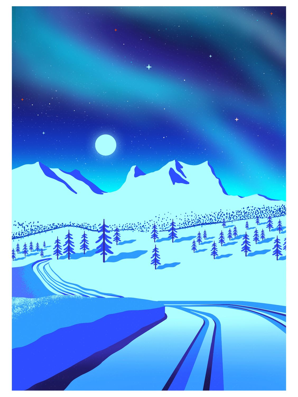 &quot;Korsviktinden moonlight&quot;