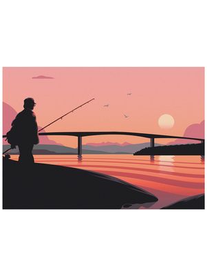 "Pink heaven" - Art print