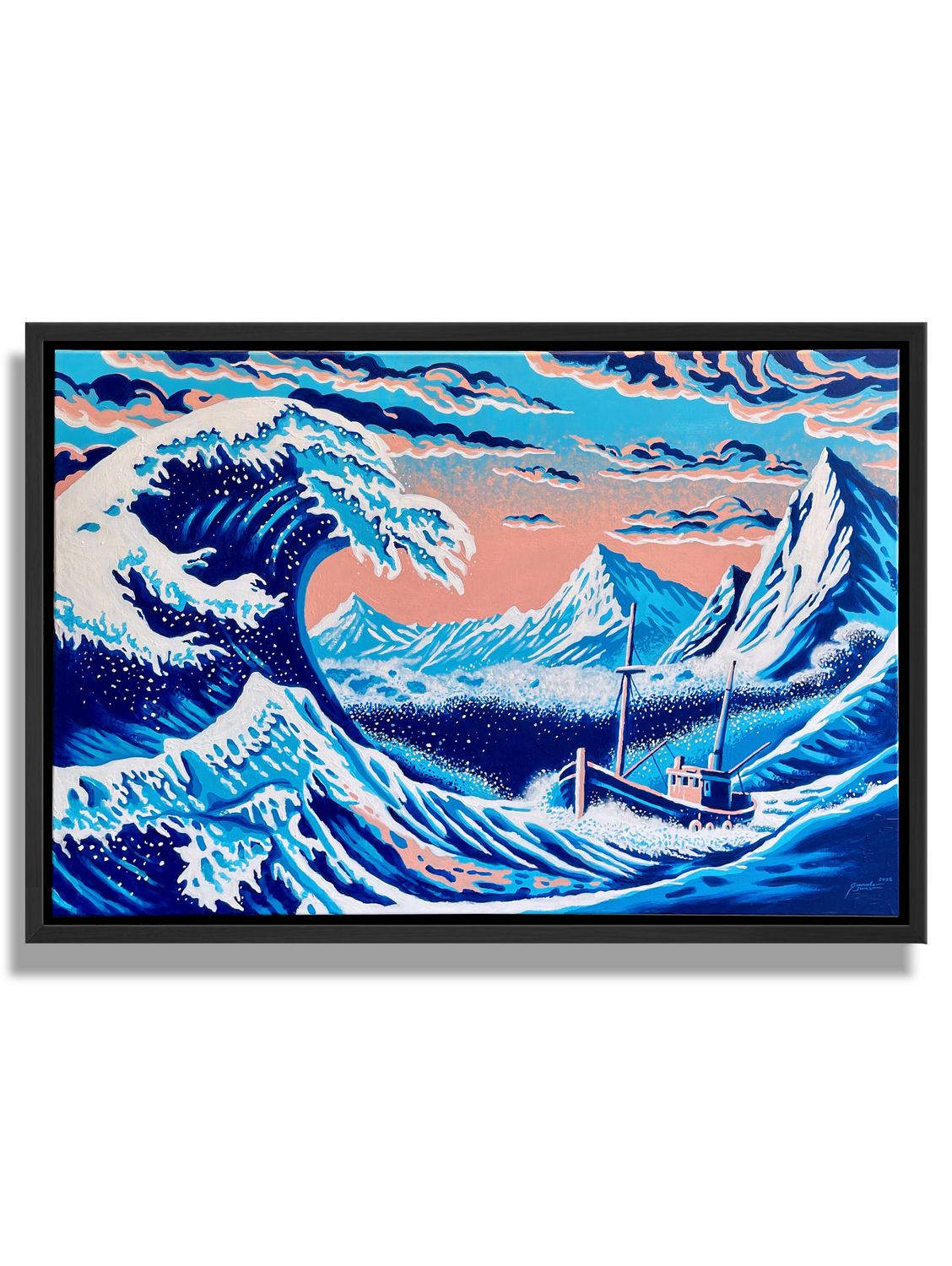 "The Great Wave in The North"