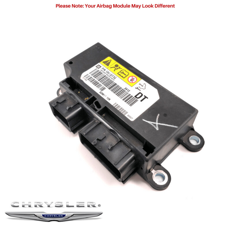 Chrysler Airbag Module Reset