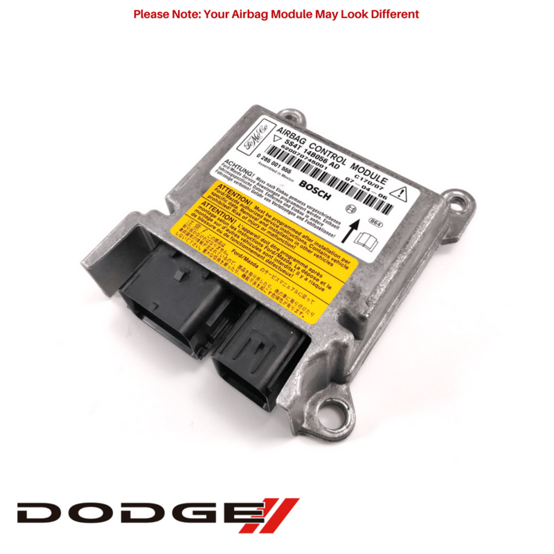 Dodge Airbag Module Reset