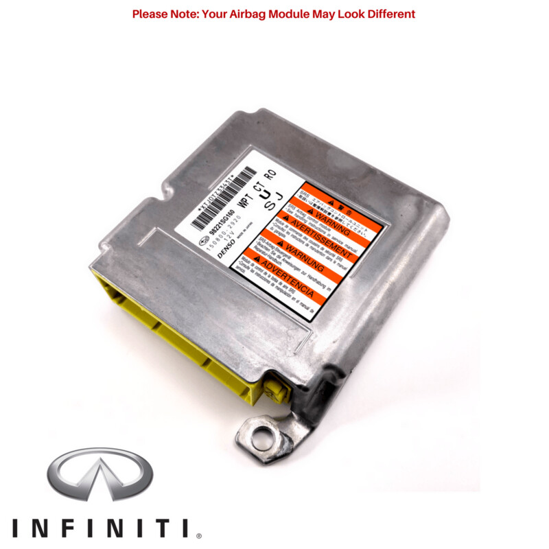 Infiniti Airbag Module Reset