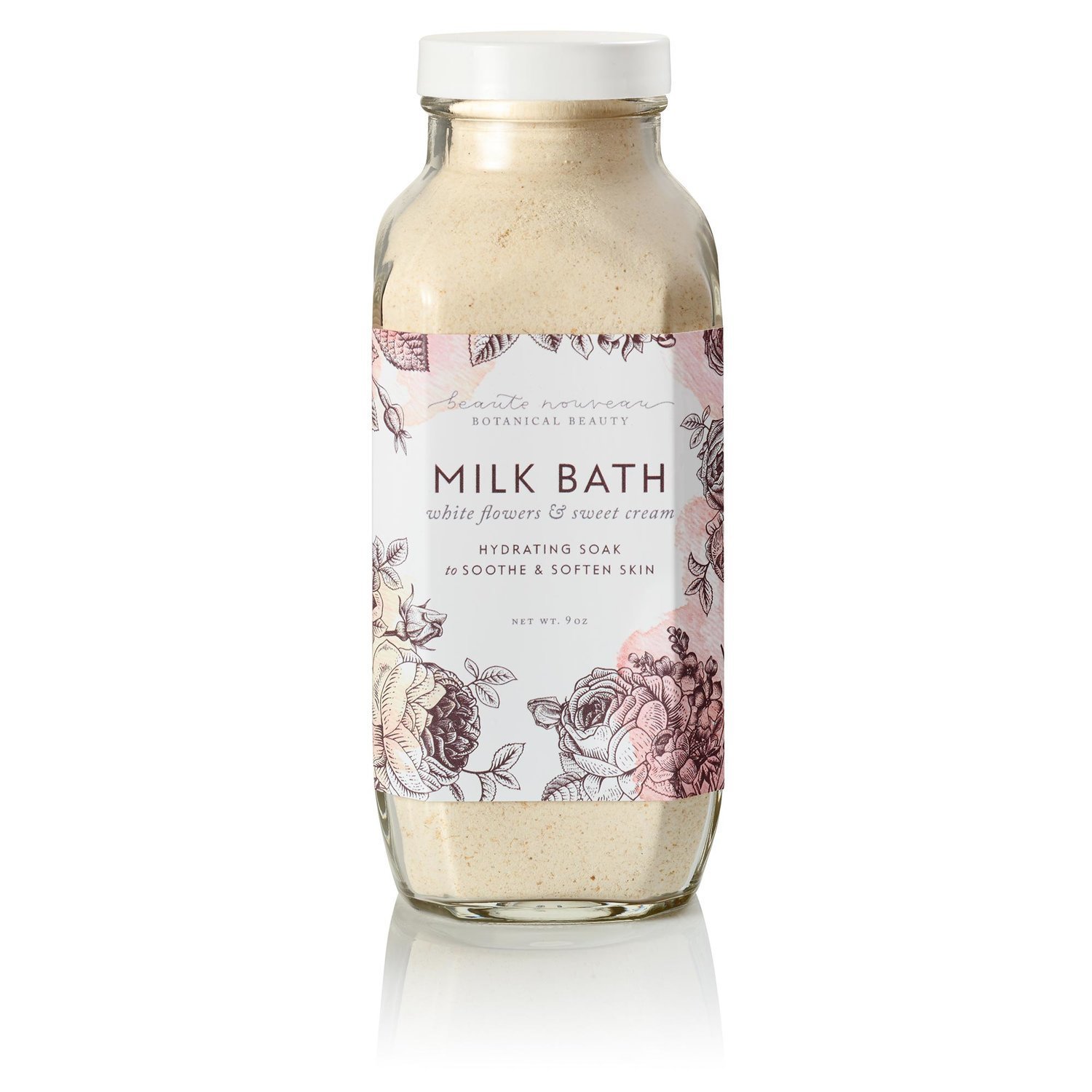 White Flowers &amp; Sweet Cream Milk Bath