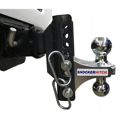 Shocker XR Adjustable Combo Ball Mount - 12000 lbs towing capacity a 1200 lb tongue weight