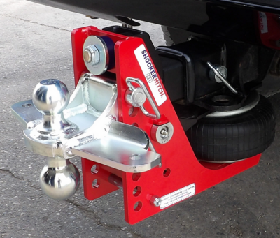 Shocker Air Hitch with Sway Control Combo Ball Mount