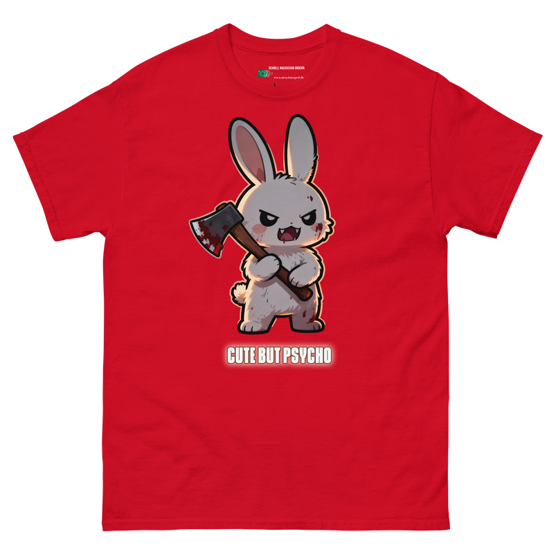 Cute But Psycho T-Shirt: Dark Kawaii Horror Anime Graphic Tee, Cute But Psycho, Dark Kawaii Shirt, Anime Shirt, E-Girl Kleidung