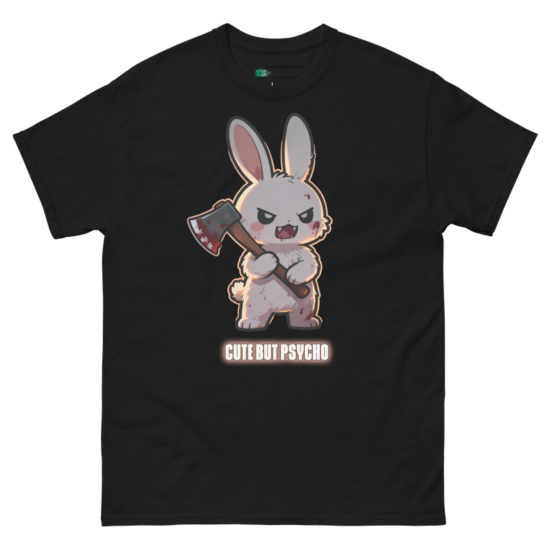 Cute But Psycho T-Shirt: Dark Kawaii Horror Anime Graphic Tee, Cute But Psycho, Dark Kawaii Shirt, Anime Shirt, E-Girl Kleidung