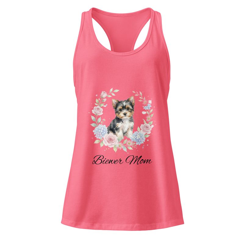 Women’s fitted racerback tank top
