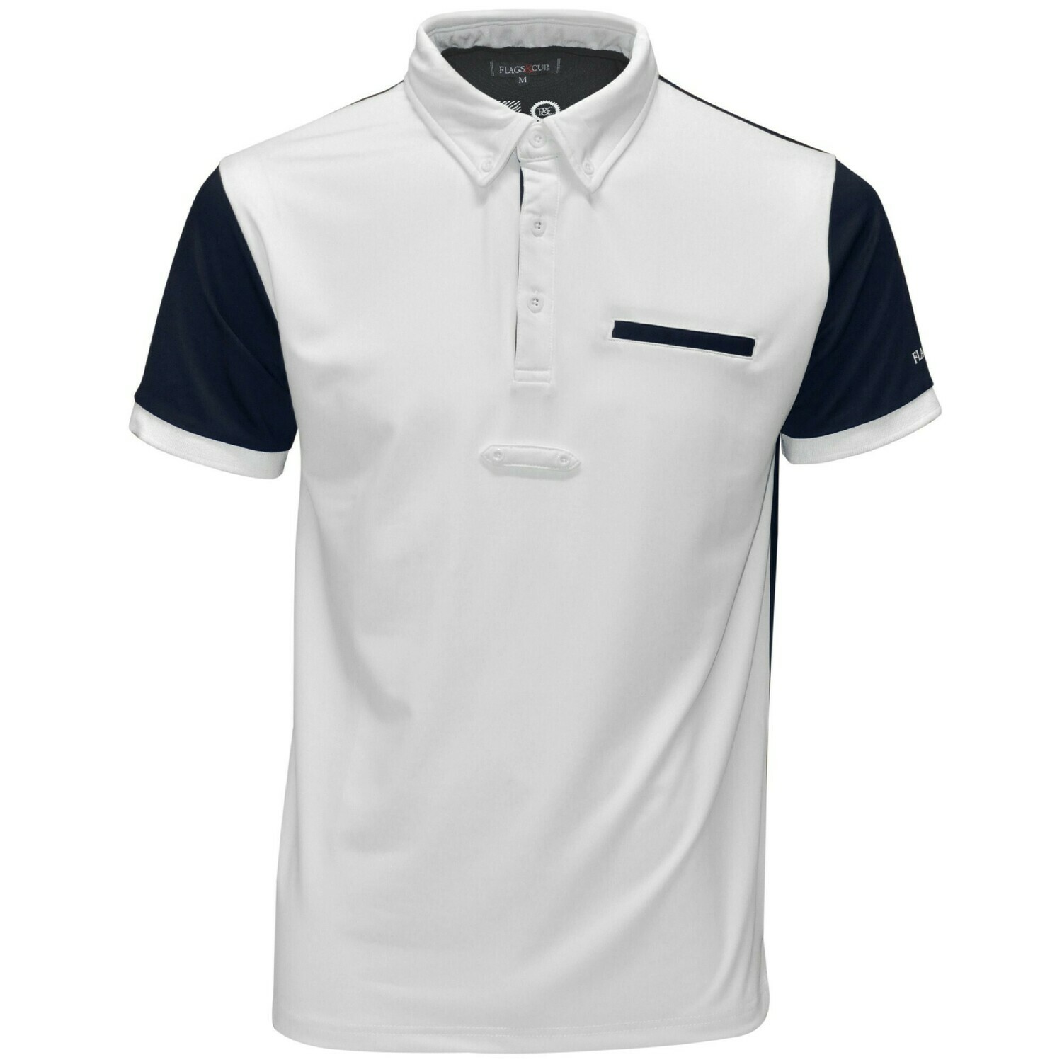 Polo de concours homme manches courtes URBANO by FLAGS&CUP