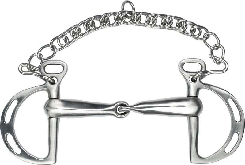 Mors Espagnol Brise A Passes Inox Satin by FEELING