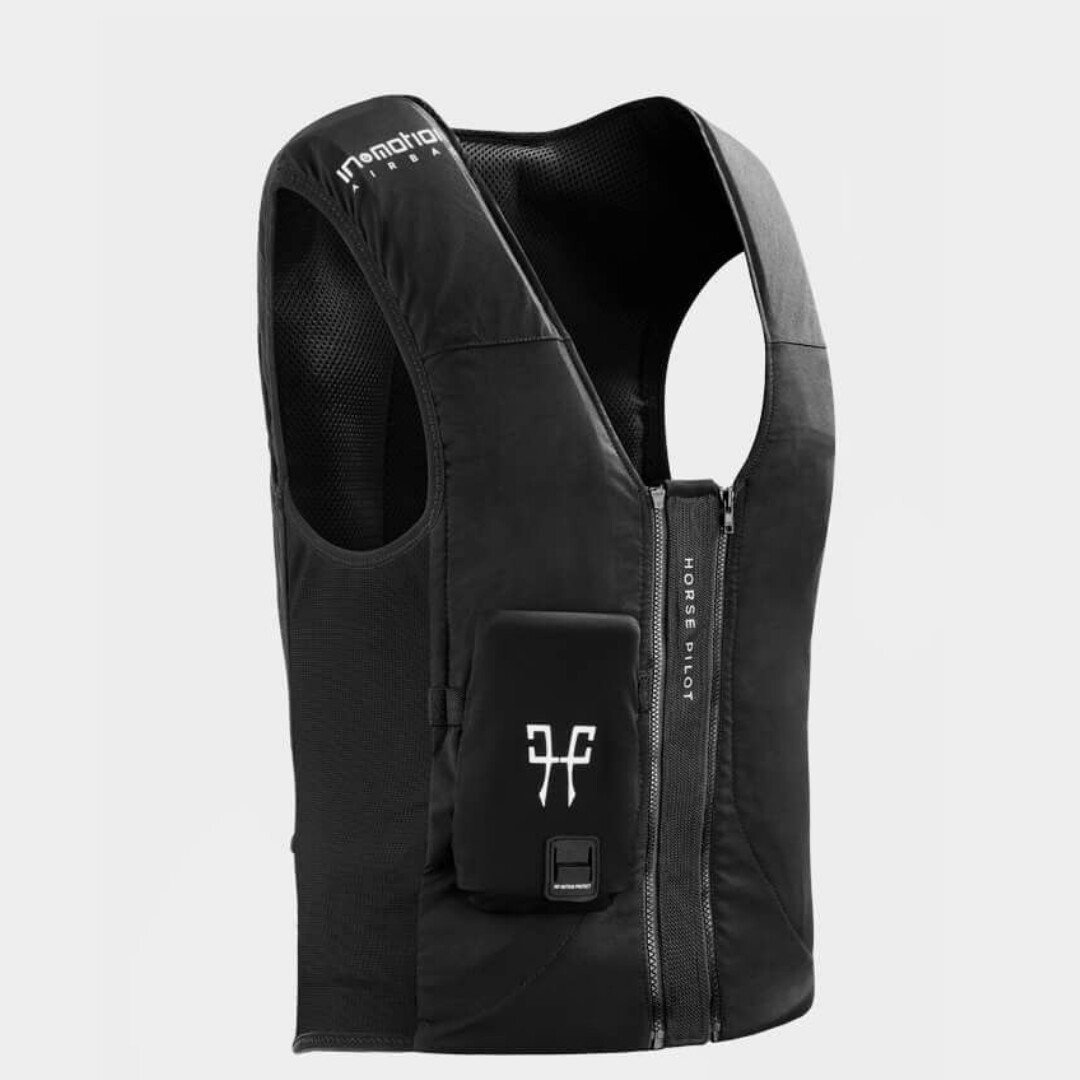 Pack Gilet Airbag + Light Pack by HORSE PILOT