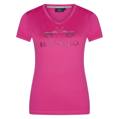 T-shirt rose fluo by HV POLO T-shirt rose fluo by HV POLO