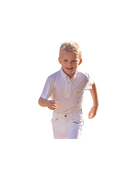 Polo de concours Gaston Junior by JUMPIN