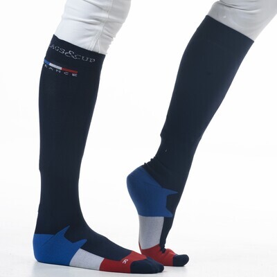 Chaussettes France mixte by FLAGS&CUP