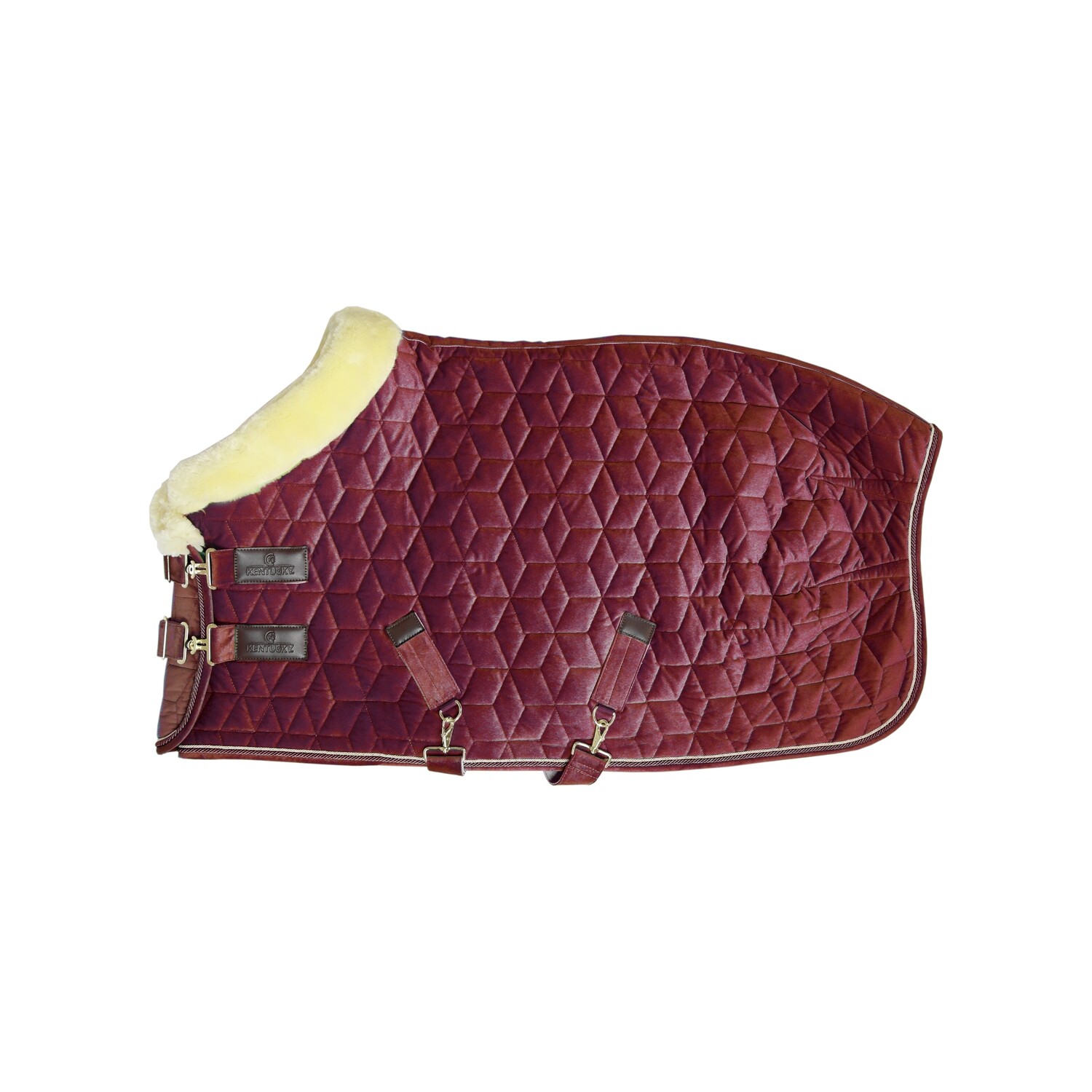 Show Rug Velvet Bordeaux by KENTUCKY