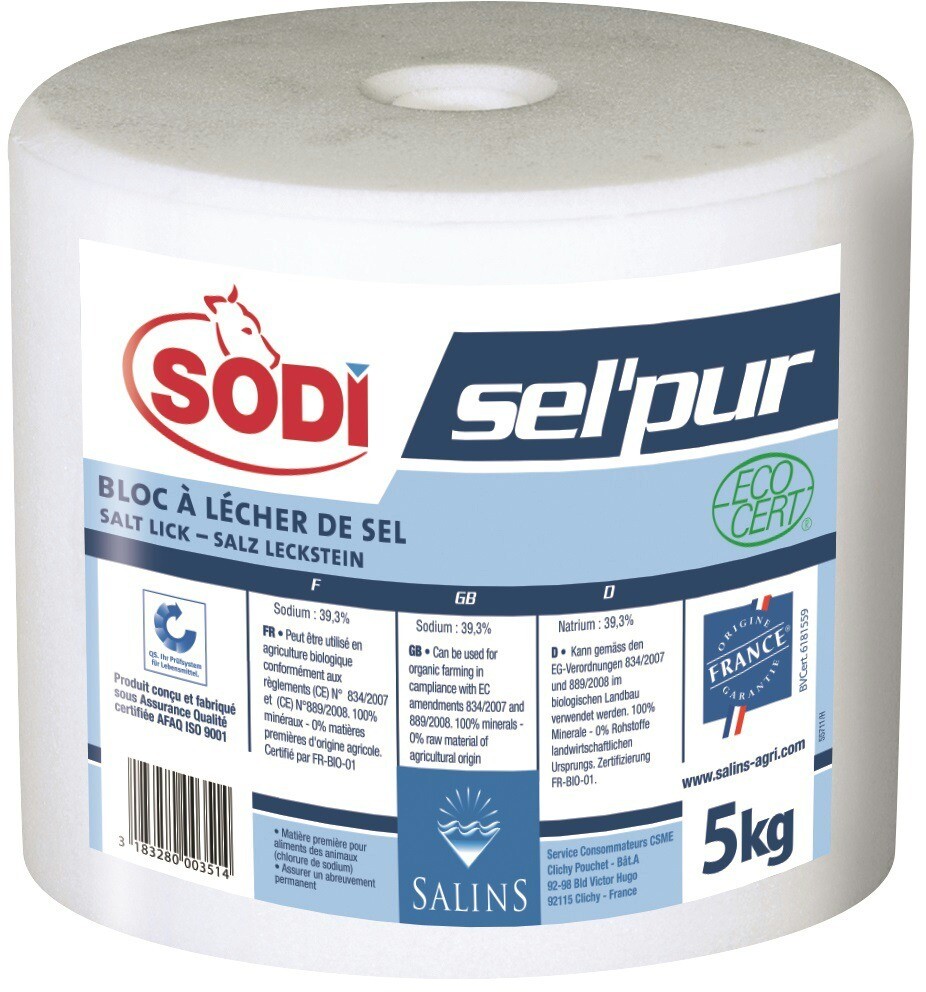 Bloc de Sel&#39;Pur 5kg by SODI