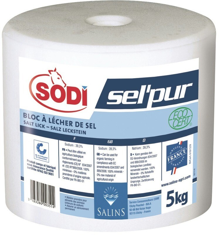 Bloc de Sel&#39;Pur 5kg by SODI