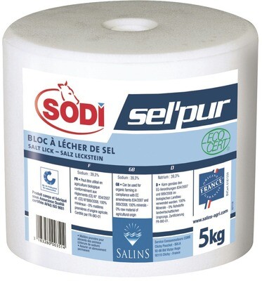 Bloc de Sel'Pur 5kg by SODI