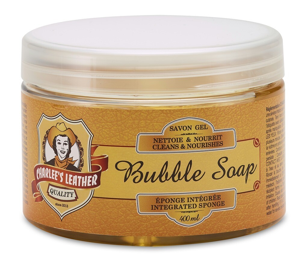 Bubble soap avec eponge by CHARLEE'S LEATHER Bubble soap avec eponge by CHARLEE'S LEATHER