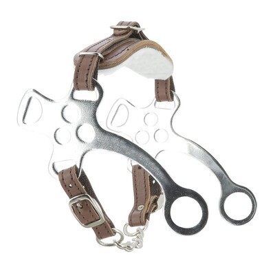 Hackamore acier chrome by METALAB