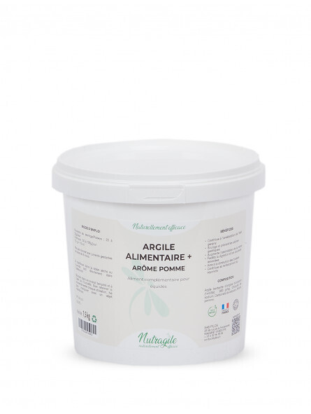 Argile alimentaire arome pomme by NUTRAGILE