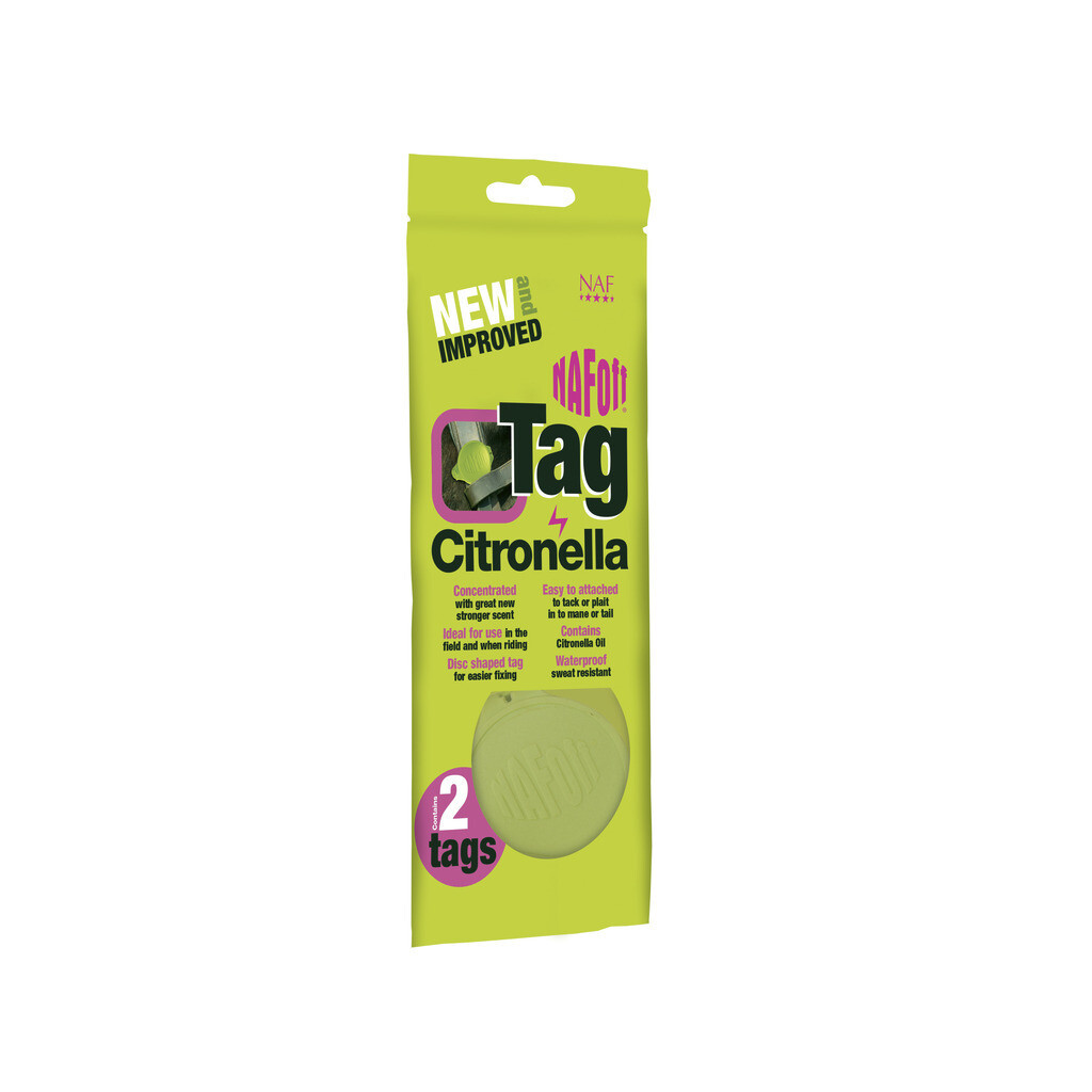 Accroche bridon Citronella Tag by NAF