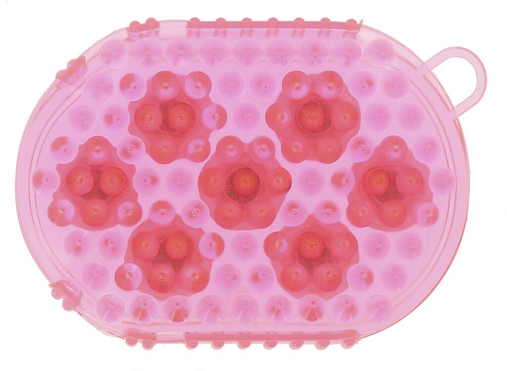 Gant De Massage Double Face Aloès/Éponge - Réf BAB4018, Neuf