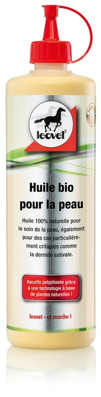 Huile bio anti demangeaisons 500ml by LEOVET