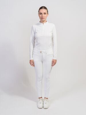 Polo Brunella FW23 White BY SAMSHIELD Polo Brunella FW23 White BY SAMSHIELD
