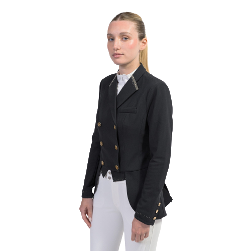 Manteau/Abat-jour Samshield Cristal - Noir/Rose Or - Taille 36
