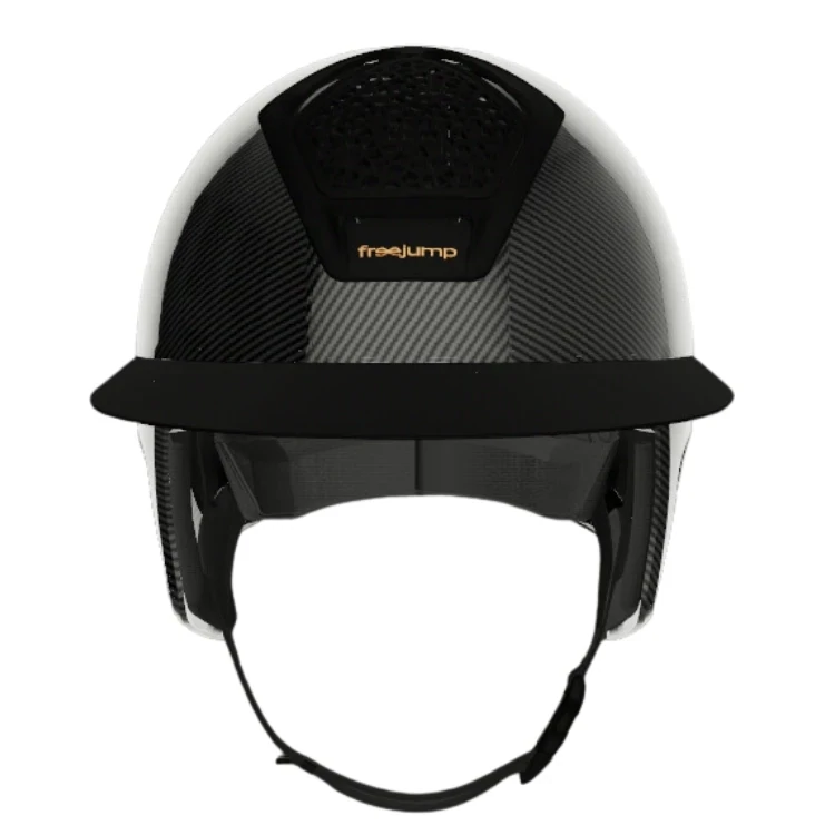 Casque Voronoi Carbon Black Matt avec Protection temporale by FREEJUMP