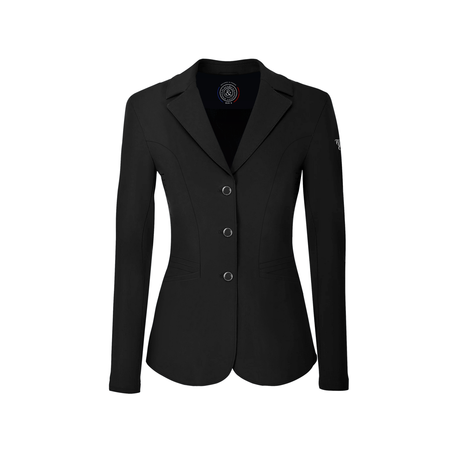 Veste concours femme Victoria noir by FLAGS&amp;CUP