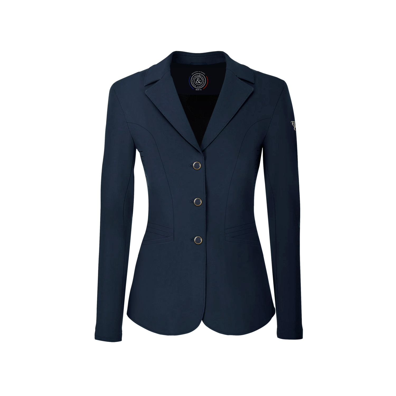 Veste concours fille Victoria marine by FLAGS&amp;CUP